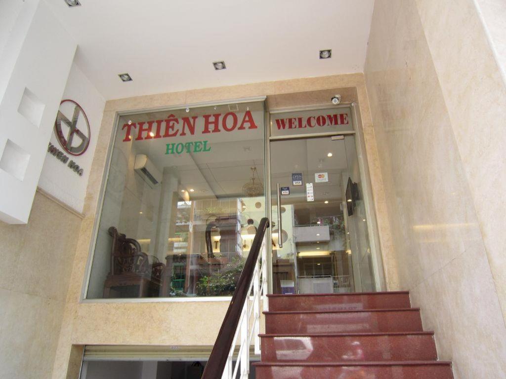 Thien Hoa Hotel Thành Pho Ho Chí Minh Esterno foto