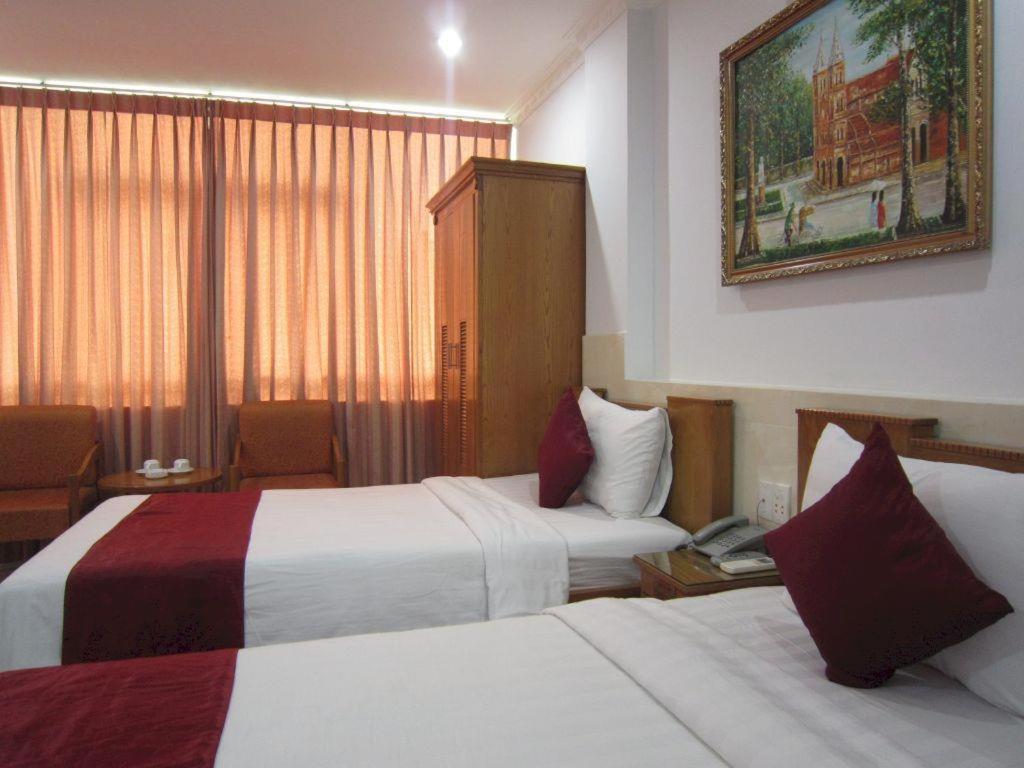 Thien Hoa Hotel Thành Pho Ho Chí Minh Esterno foto